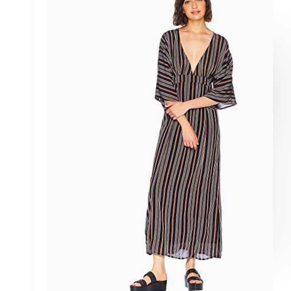 Amuse Society “Forever and A Day” kimono sleeve midi dress
